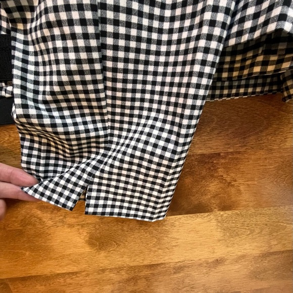 ZARA Checked Ankle Pants XL - Picture 7 of 7